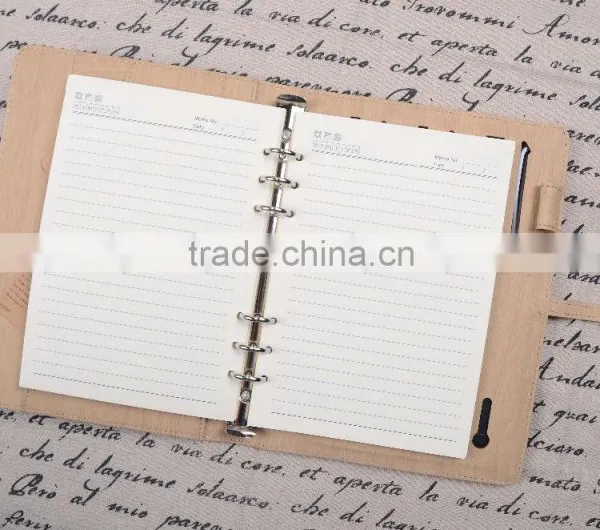 2015 Fashion Custom Multifunction Business Leather Factory Power Bank Notebook Quality Choice photo-5