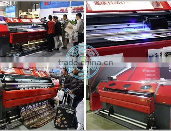 Flatbed&roll 1.9M High Precision 1902-W Eco Solvent Flatbed Printer photo-5