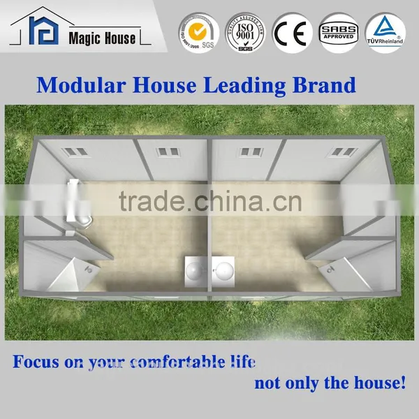 Light Steel Frame Prefabricated Toilet/environmental Impact Through Less Waste/recycle Public Toilet Supplier's Choice photo-2