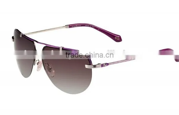 High-end and Full-frame Metal Polarized Sunglasses New Design Pilot Sun Glasses