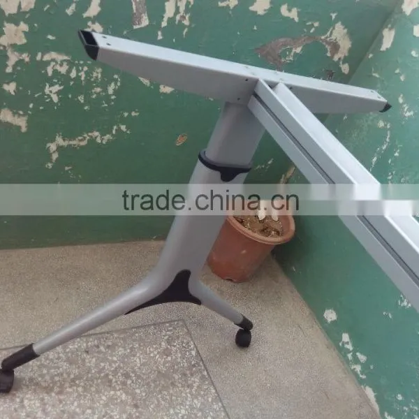 Aluminum Y Shape Office Table Leg/ Office Table Design Photos Specifications 2 Person Computer Desk photo-3