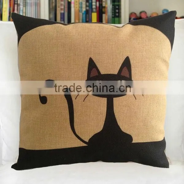 Wholesale & Retails Jute Cushion Covers Pillow Cases Pillow Cover 45x45cm