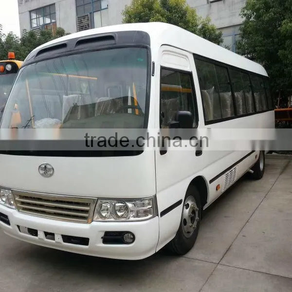 7m Euro 3 Petrol Engine Coaster Type Passenger Mini Bus for Sale photo-3