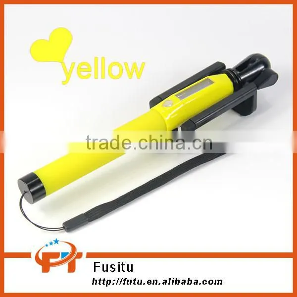 Solar Power Monopod 2015 Newest Upgrade Selfie Stick Foldable All-in-one Monopod Solar Autodyne Pole photo-4