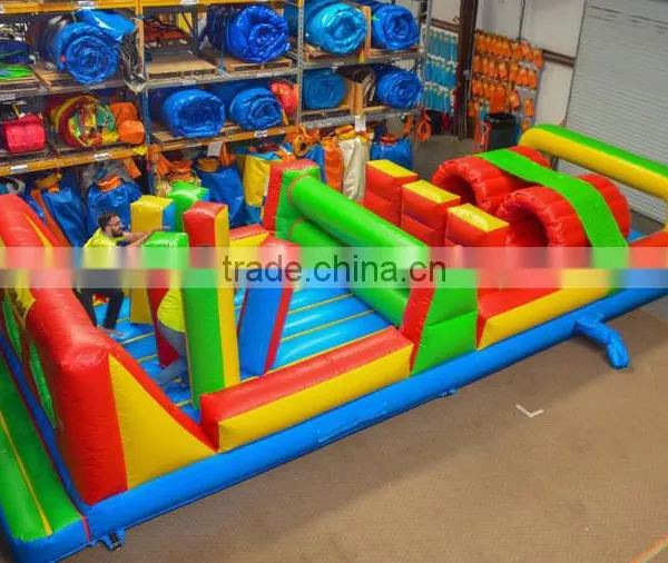 30ft Long Backyard Inflatable Adult Obstacle Course Equipment for Sale photo-3