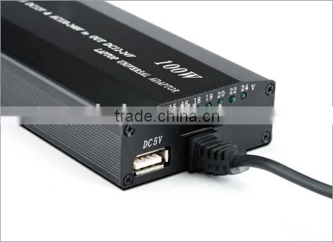 100W Meind Universal Laptop Adapter Two in One (AC& DC) photo-3