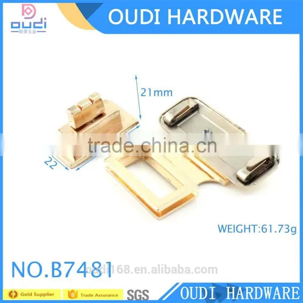 SGS Approved Factory Wholesale Light Turn Lock for Women Fashion Bag Making Accessories Twist Lock photo-5
