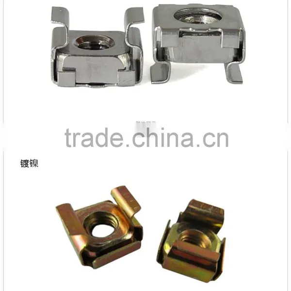 Stainless Steel Card Nuts, Floating Nuts, Cage Nut, Armored Square Nut M4M5M6M8M10M12 photo-2