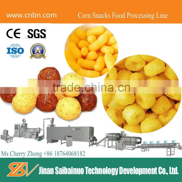 Puffed Corn Snacks Machine