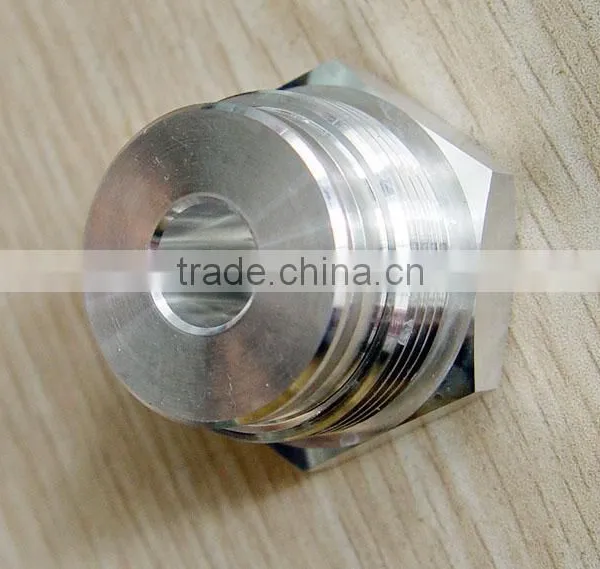 HLZS ISO 9001 High Precision Electric Brass Socket Cnc Brass Parts Made in China photo-3