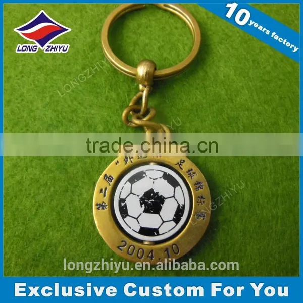 UAE National Day Keychain Gold Plated Custom Logo Keychain photo-3