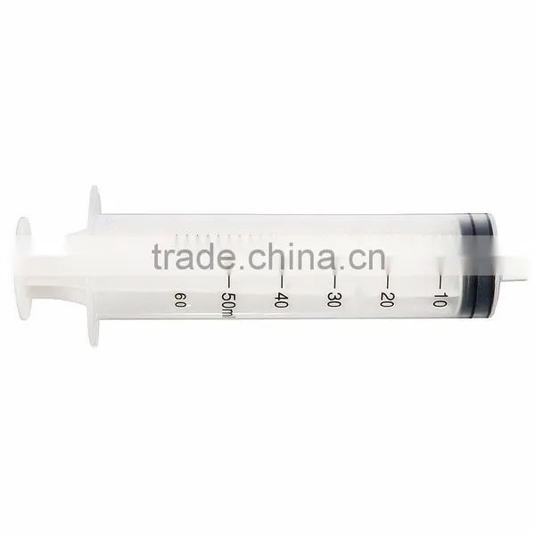 Top Quality 50ml 14cm Plastic Disposable Injector Syringe For Measuring Nutrient Pet Feeder Tool No Needles photo-3
