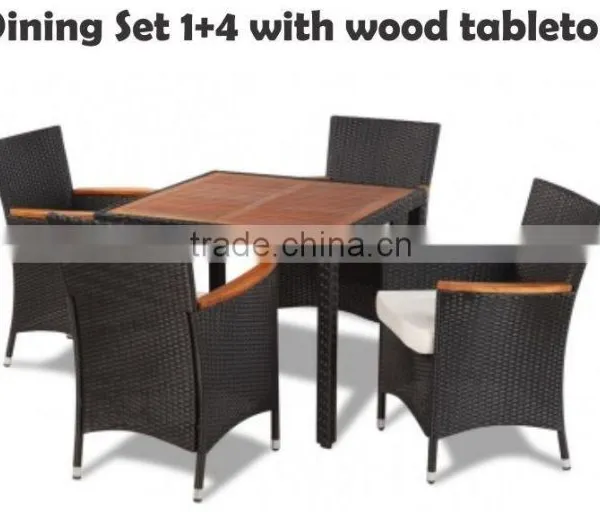 PE Poly Wicker Rattan Outdoor / Garden Furniture - Dining Chair photo-3