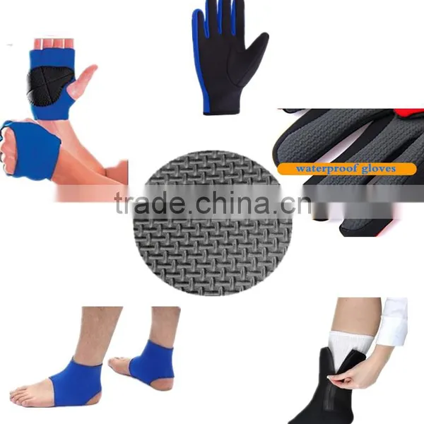Hot Quanlity Neoprene Knee Sleeves Neoprene Blue Fabric Neoprene Waist photo-5
