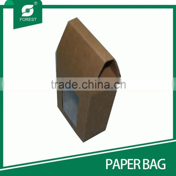 HIGH QUALITY PLAIN KRAFT PAPER BAG WINE BOTTBLE PACKAGING BAGS photo-4