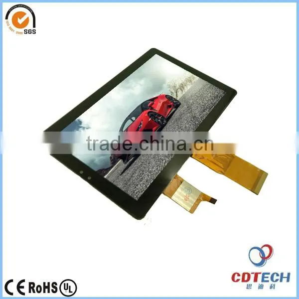 7 Inch 1024*600 TFT Lcd Display Module for Car Audio With P-Cap Touch Screen photo-2