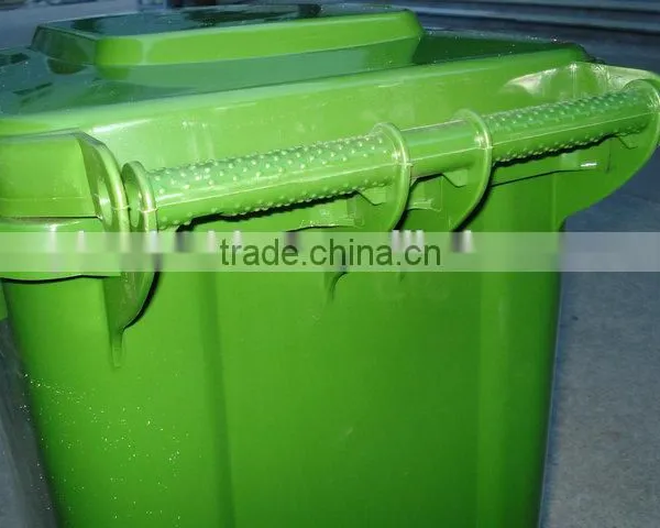 120L Outdoor Mobile Waste Bin With Wheels and Lids photo-5