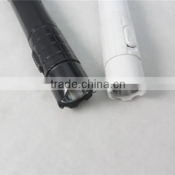 2015 New Plastic LED Torch Flashlight Ballpoint Pen photo-3