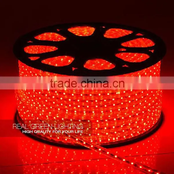 RoHS 220V 3528 SMD Red LED Flexible Strip Light