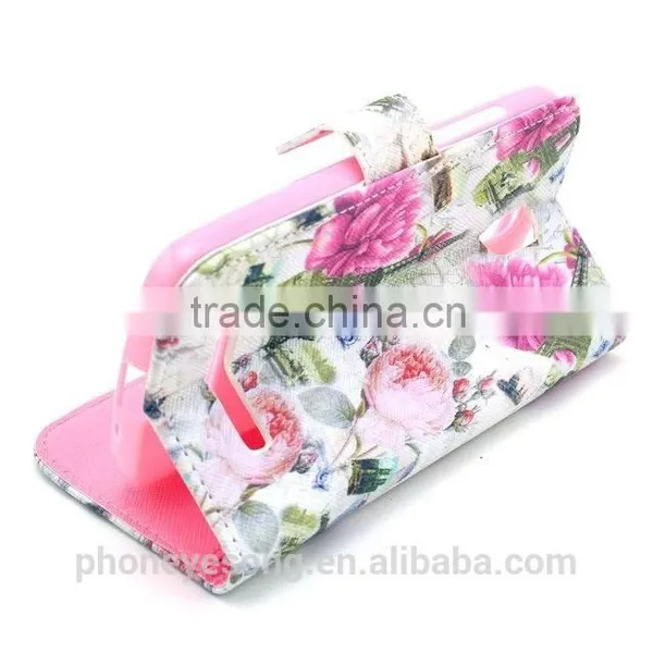 For HTC DESIRE 500 Leather Cover Cell Phone Case photo-2