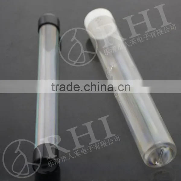 SGS Standard and Pvc Material Manufacture Clear Plastic Tubes With End Caps 36mm photo-2