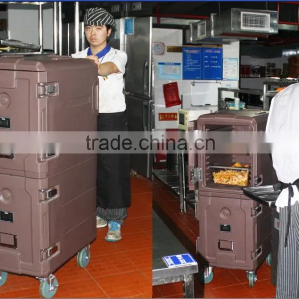 165L Food Warm Carrier Cart, Food Warm Transport Cabinet Made of Food Standard Lldpe With ROTOMOLDING photo-5