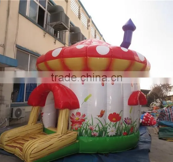 Cheap Commercial Inflatable Mushroom/jumping Castle for Sale photo-5