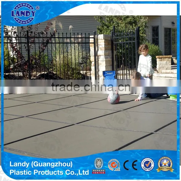 Anti-UV,good Quality Swimming Pool Winter Mesh Safety Cover photo-3