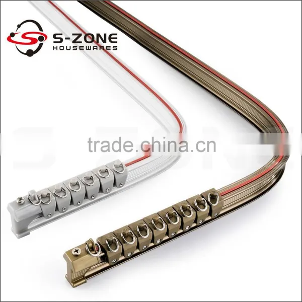 Interior Decoration Aluminium Curtain Track Curved photo-4