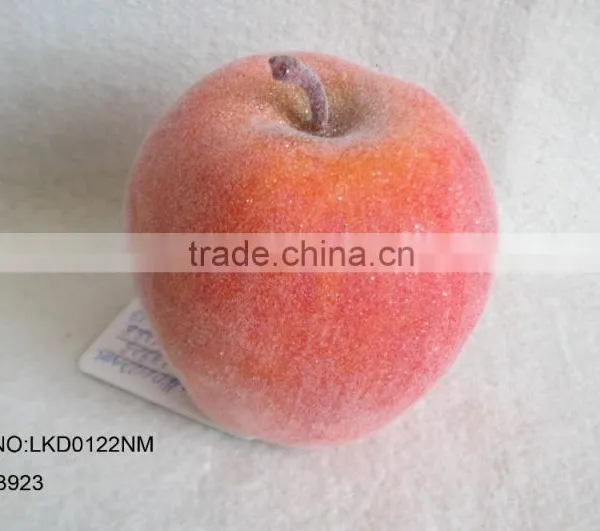 Decorative Artificial Foam Apple With Emulation Sugar for Havest Home Decoration photo-3