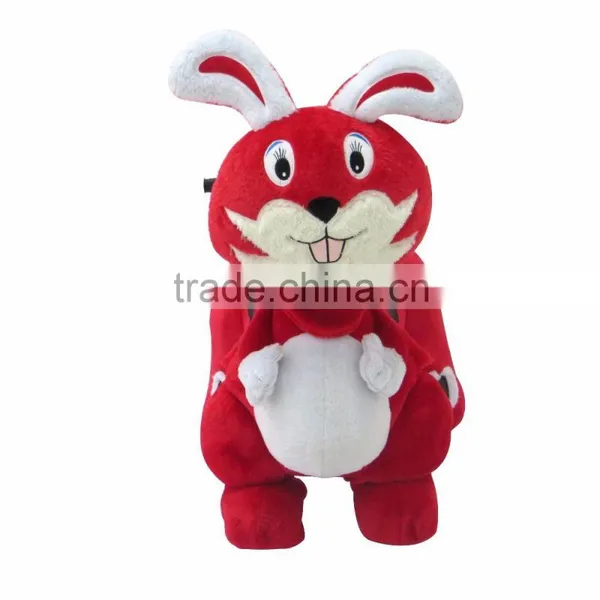 2016 Factory Hot Sale Plush Electric Horse Scooter Toys for Sale