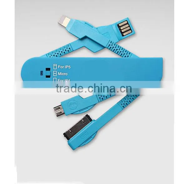 3 in 1 Swiss Army Knife Multi-function Usb Charger Cable photo-5