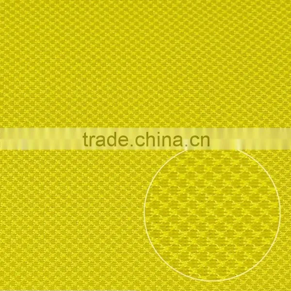 D019 100% Polyester Tricot Hole Air Sandwich Mesh Fabric photo-2