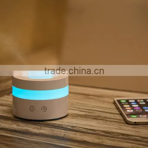 Eco Friendly Air Purifiers With Romantic Colorful Night Light Glass Aroma Diffuser photo-2