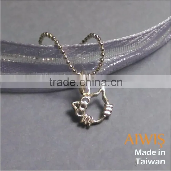 Trend Creative Sliver Cat Necklace New Fashion Jewellery photo-2