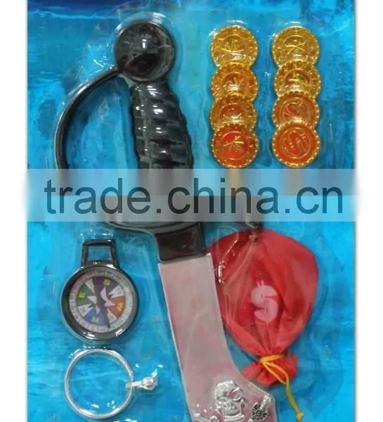 Pirate Set Pirate Knife Sword Toy Pirate Gold Coins photo-6