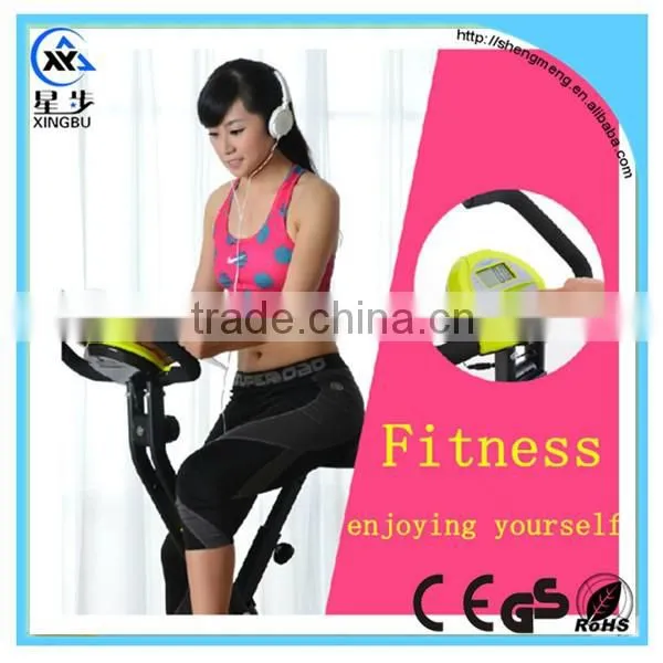 Foldable Exercise Bike With Backrest photo-2
