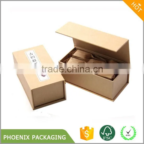 High Quality Custom Design Kraft Paper Box Tea Packaging photo-2
