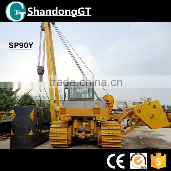 SHANTUI brand SP90Y powerful crawler pipelayer with duplex pump for sale