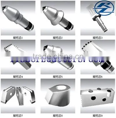 BFZ26 BFZ72/B Foundation Drilling Casing Bits Quick Change Bars Replaceable Blocks Piling Rig Flat Teeth photo-4