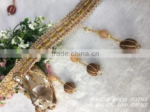 2015 Colourful Crystal Lace for Curtains photo-5