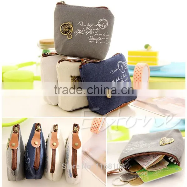 Women Coin Wallet Bag Purse Case Zipper Card Handbag photo-2