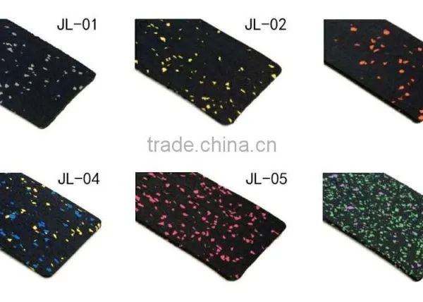Gold Supplier Gym Rubber Roll Crossfit Rubber Mat With EPDM Fleck photo-5