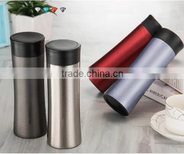 2015 New 320ml Diamond Thermos With Rugged Surface, Custom Coffee Thermos, Thermos Flask photo-2