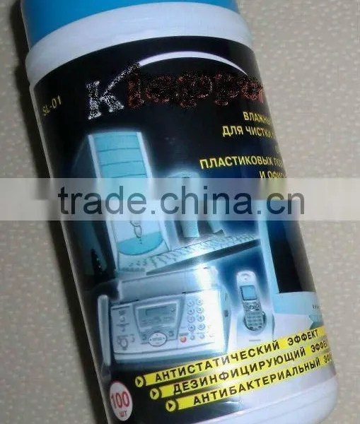 100pc/canister LCD Cleaner Screen Wipe Cleaner photo-4