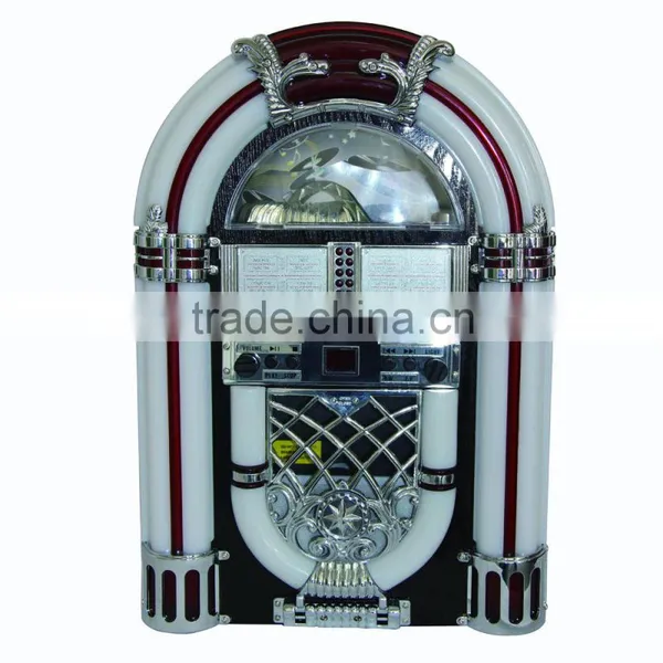 Desktop Retro Radio Jukebox With Usb Speaker - Best Gift for Christmas photo-2