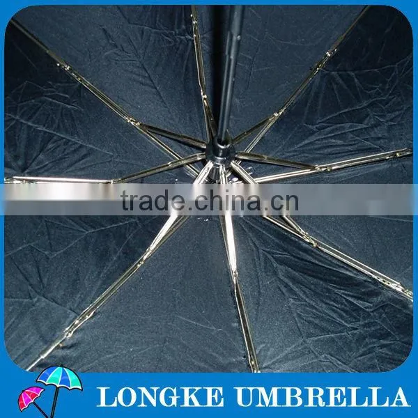 3 Fold Umbrella With Torch Handle/LED Light Umbrella photo-3