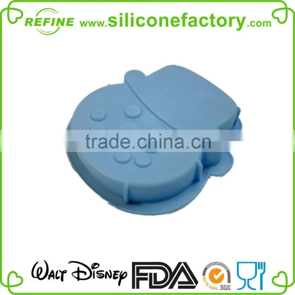 2015 New Arrival 3D Christmas Silicone Cake Mould in Snowman Shape photo-3