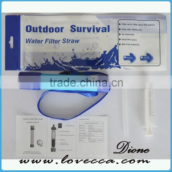 Personal Water Filter Straw .01 Micron Portable Water Filter photo-2