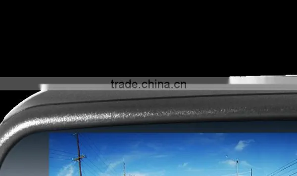 Car Rearview Mirror With Dual LCD Display Screens Special for Truck and Trailer photo-4